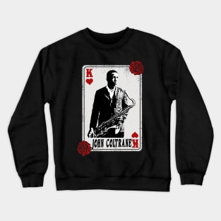 Vintage Card John Coltrane Crewneck Sweatshirt